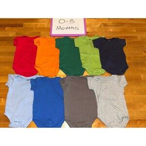 HB baby boy bodysuits multipack size 0-3 months